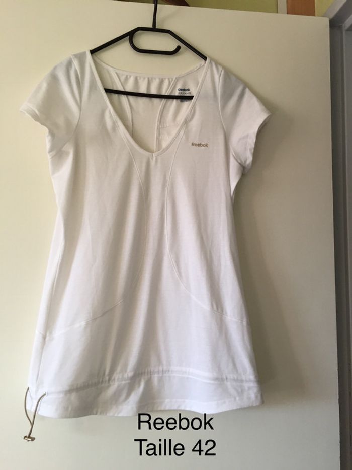 T-shirt blanc Reebok Taille 42