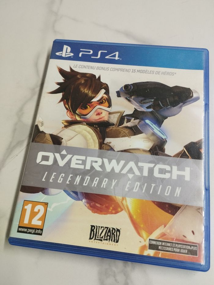 Jeu ps4 overwatch