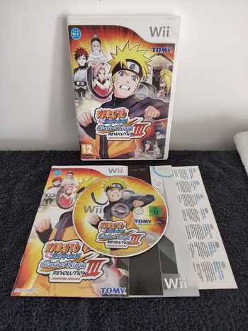 Naruto shippuden clash of ninja révolution 3 wii