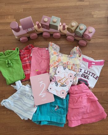 🌸Lot de 8 articles en 23-24 mois de plusieurs marques