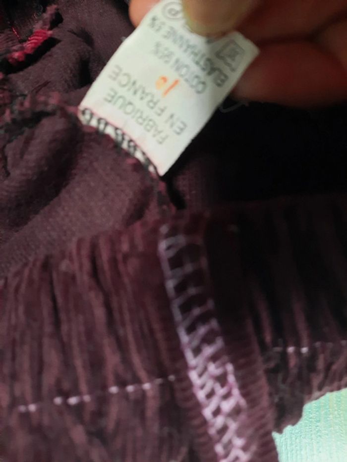 Pantalon velours patte d'éléphant - photo numéro 2