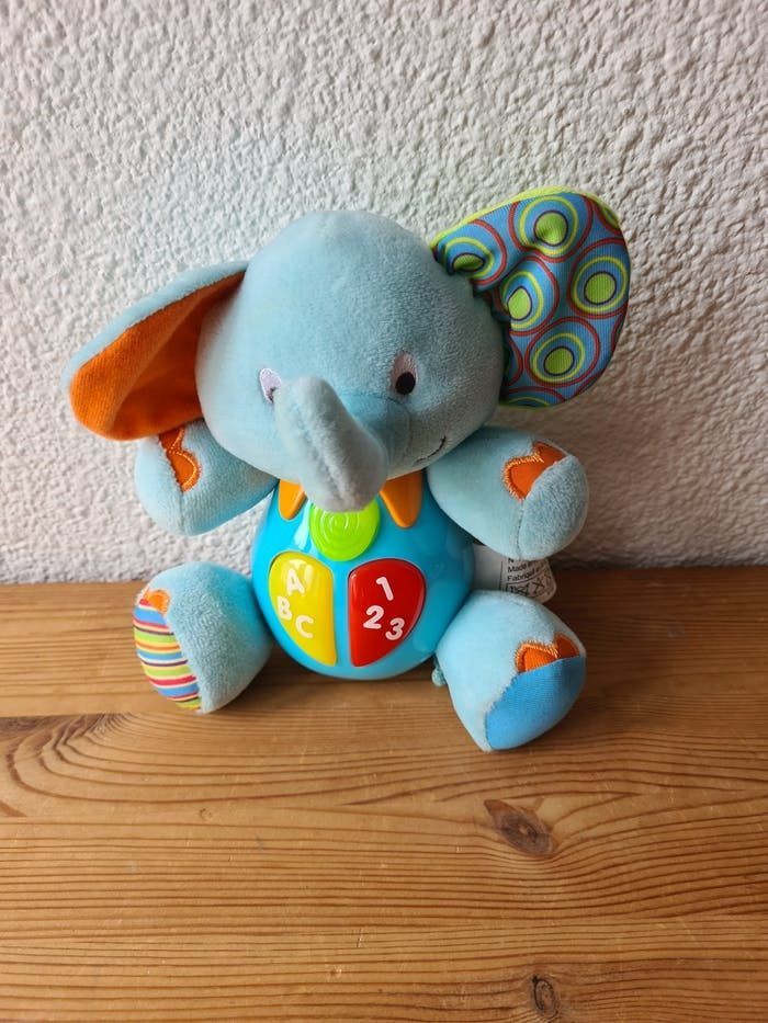 elephant bleu interactif Gifi