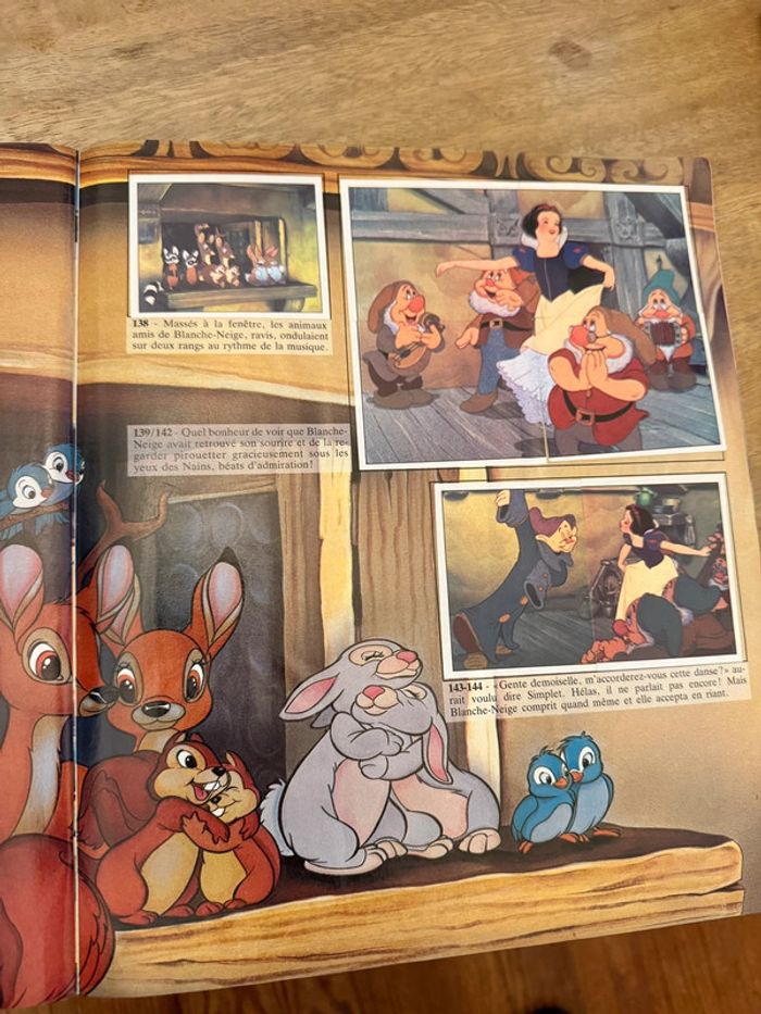 Livre Album Panini Complet stickers autocollants - Blanche Neige Walt Disney - photo numéro 6