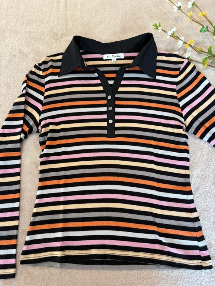 Polo manches longues femme M - photo numéro 2