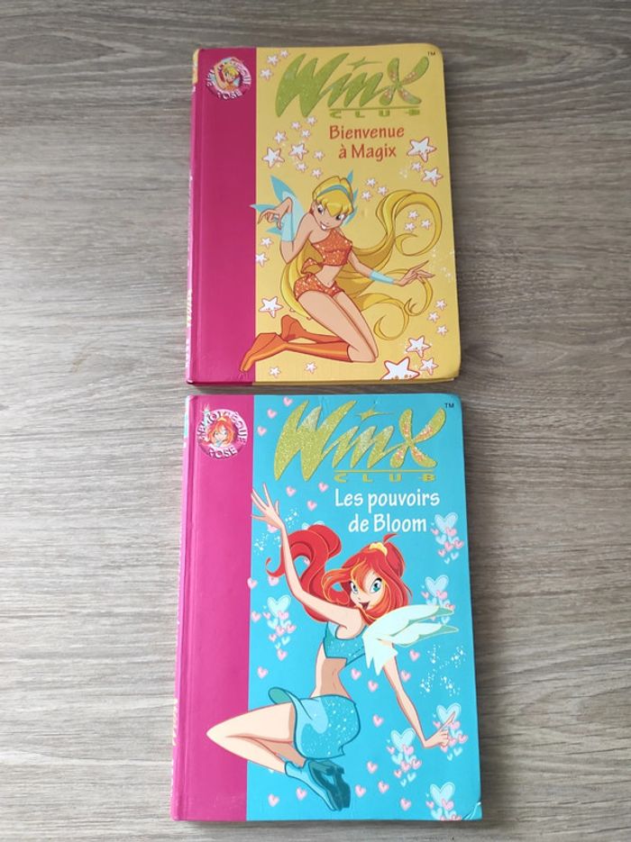 Lot de 2 livres Winx club