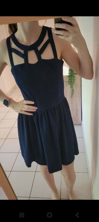 Robe bleue