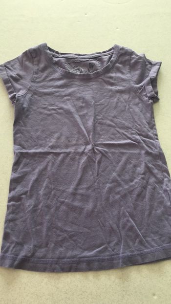 T-shirt violet fille 10 ans