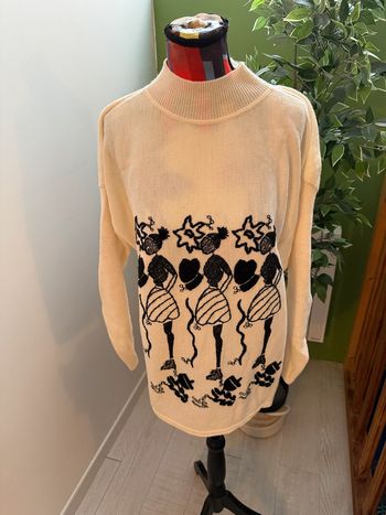 Pull en laine vintage Kookaï Taille 40