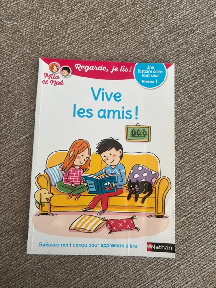 Je lis seul vive les amis - des 5 ans