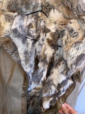 Manteau intérieur fourrure