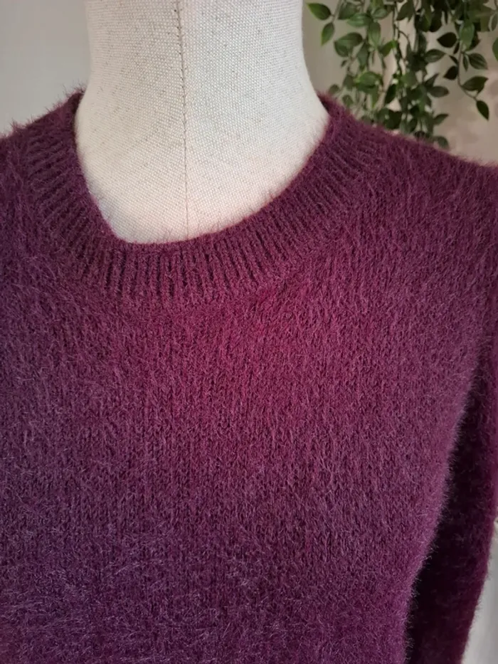 Pull prune doux taille 38 - photo numéro 2