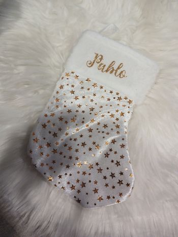 Chaussette de Noël personnalisée  Pablo
