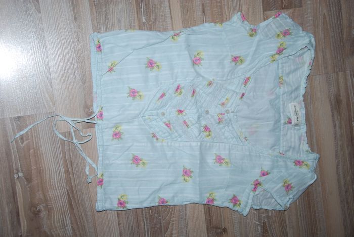 tunique blouse Abercrombie & Fitch femme été fleuri taille XS 34