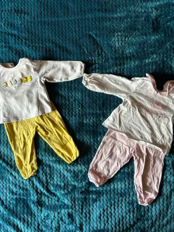 Lot de 2 pyjamas Obaïbi – 18 mois – fille