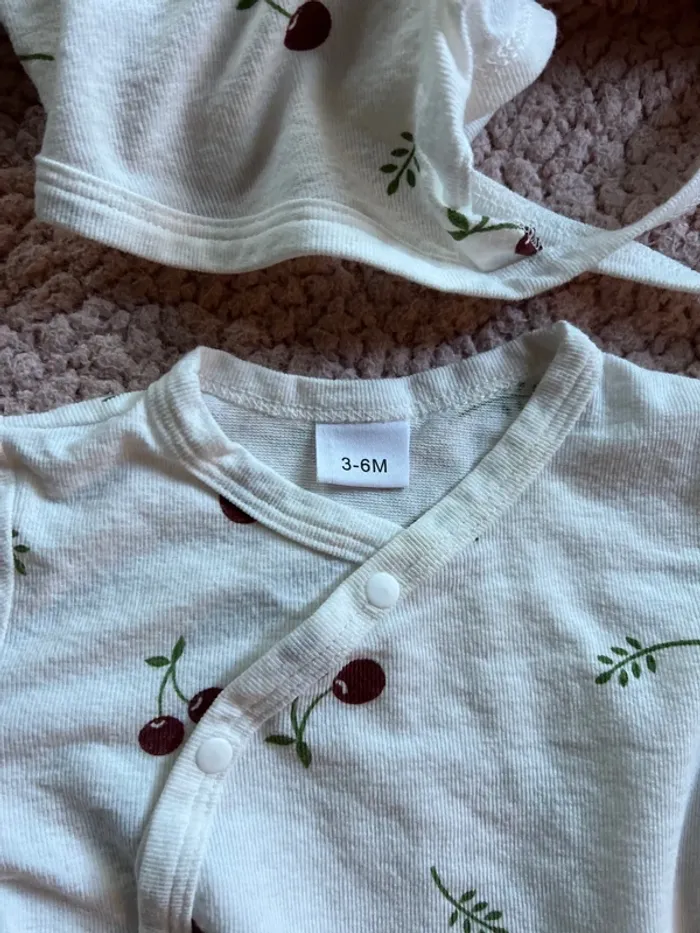Ensemble pyjama bonnet - photo numéro 2