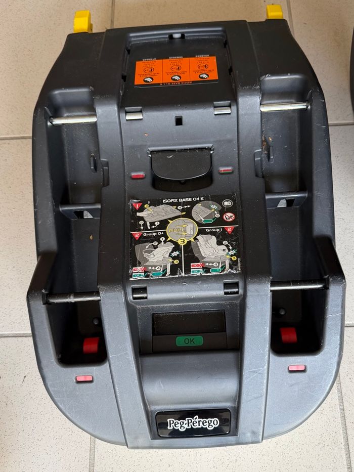 Siège auto Peg Perego + base isofix avec jambe - photo numéro 2