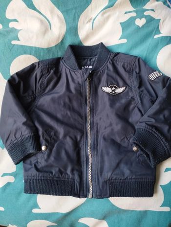 Bombers bleu marine 18 mois