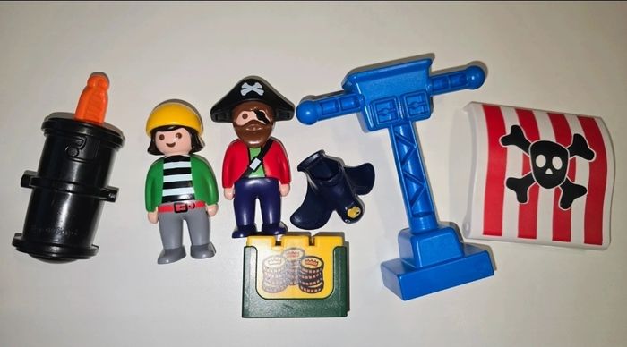 123 playmobil bateau pirates 9118 complet - photo numéro 3