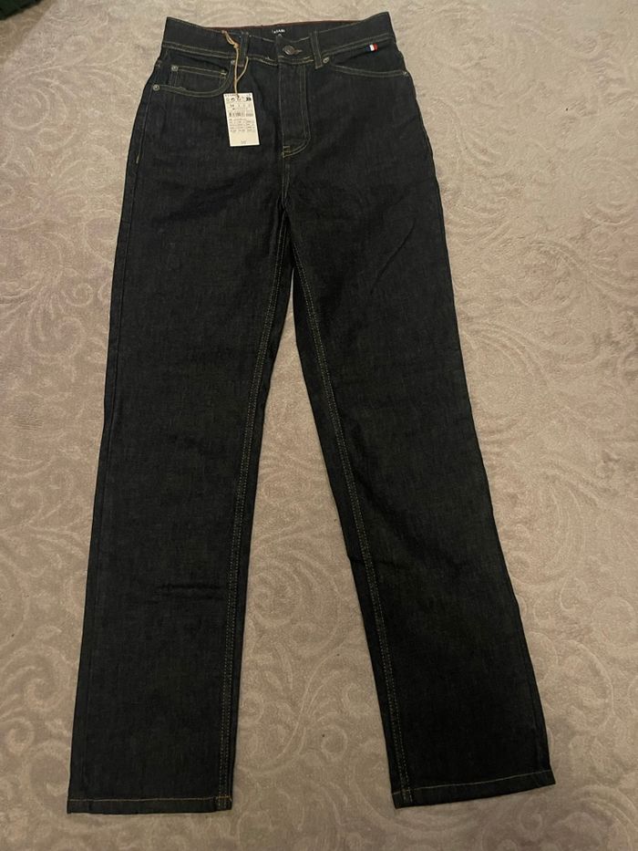 Pantalon jean bleu marine - photo numéro 2