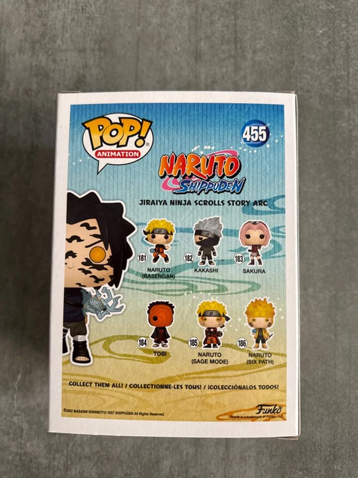 Figurine Funko Pop Naruto Shippuden 455 Sasuke Curse Mark - photo numéro 2
