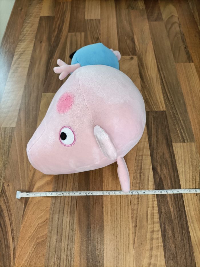 Grande peluche Peppa Pig - Georges - photo numéro 7