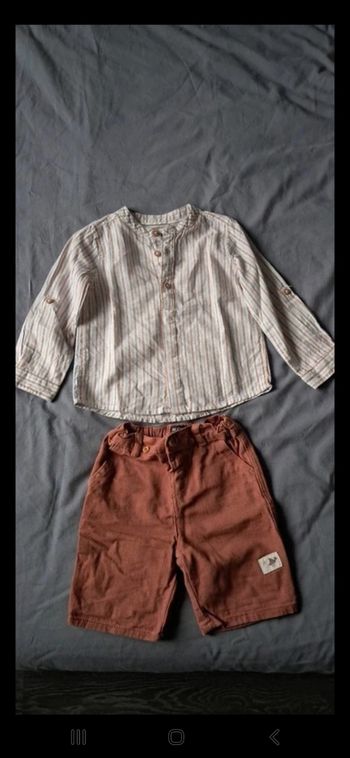 Ensemble short chemise