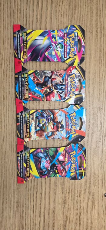 Arset booster Blister Pokemon ME01 Mega evolution Neuf