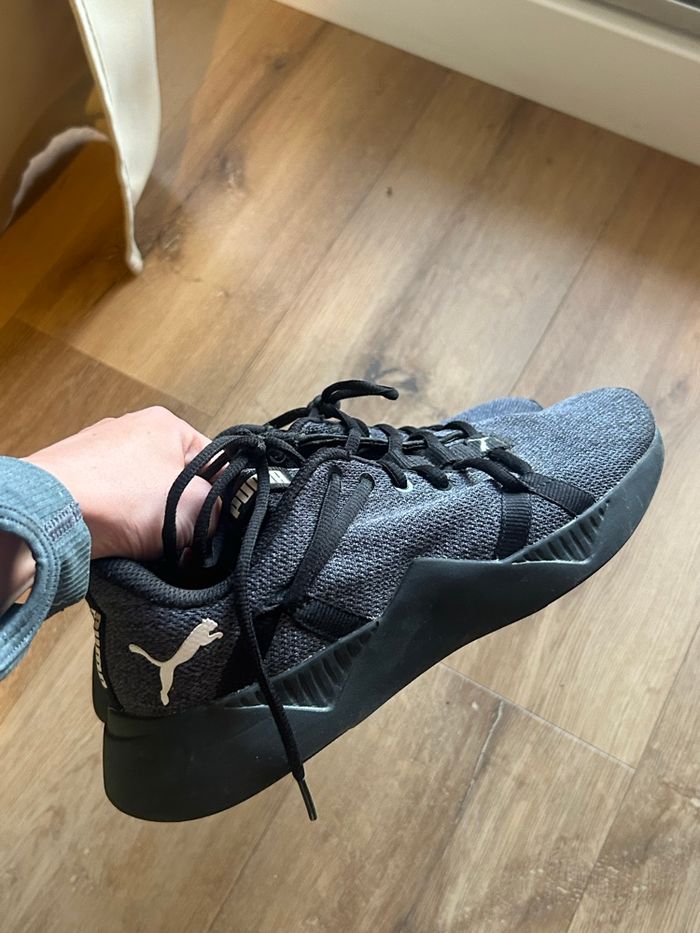 Baskets puma gris/noir - photo numéro 2