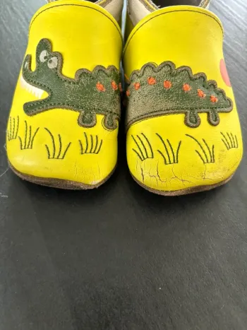 Chaussons lait et miel taille 24/25