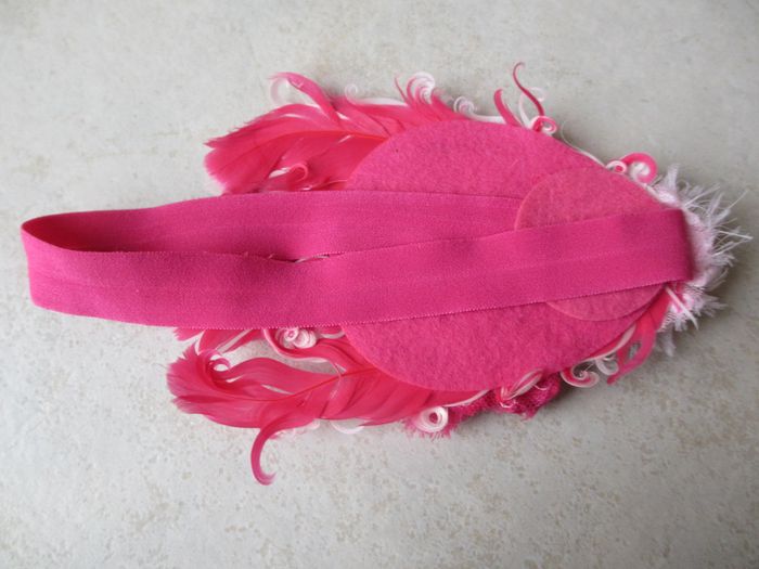 Bandeau cérémonie plumes enfant - photo numéro 4