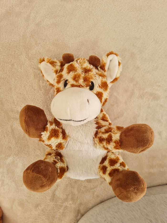 Bouillotte peluche girafe - photo numéro 6