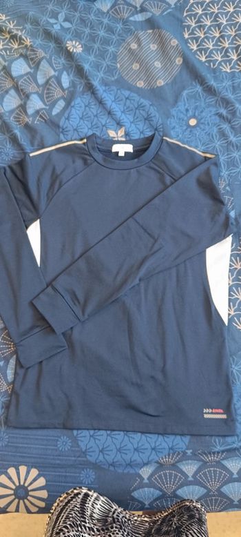 Tee-shirt manches longues 12 ans sport chaud
