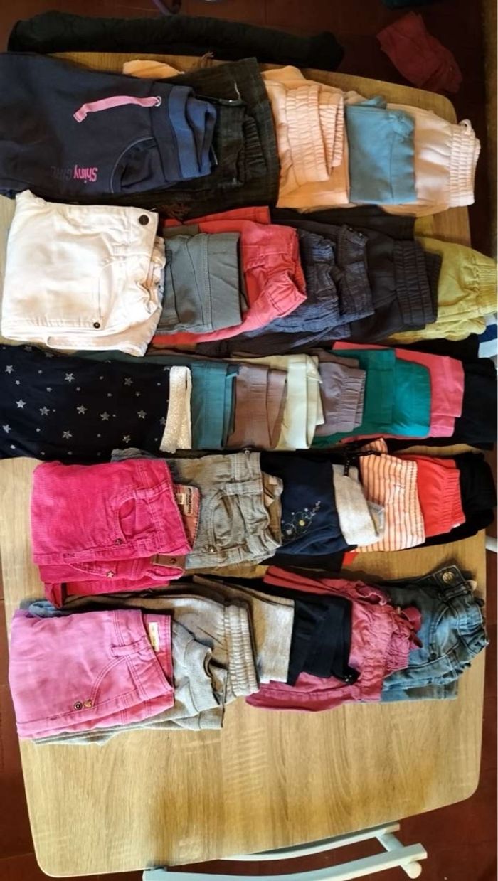 Lot vêtement bébé filles