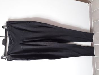 Maternité , pantalon , legging de grossesse  noir Kiabi  T 42 , 44