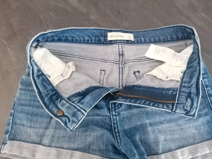 Short en jean fille taille 14ans Abercrombie - photo numéro 8