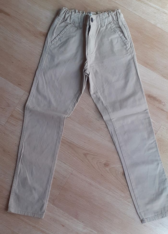 Pantalon tissu in extenso garçon 10 ans