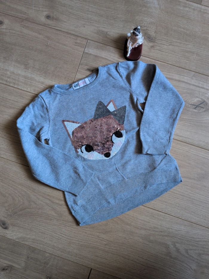 Pull fin H&M 4 ans 🦊