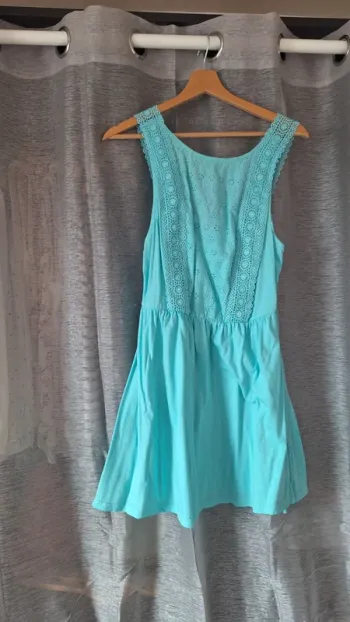 Robe d'été vert d'eau