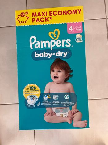 Paquet couches Pampers taille 4 maxi economy pack 