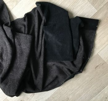 Coupon 50cmx155cm bambou noir