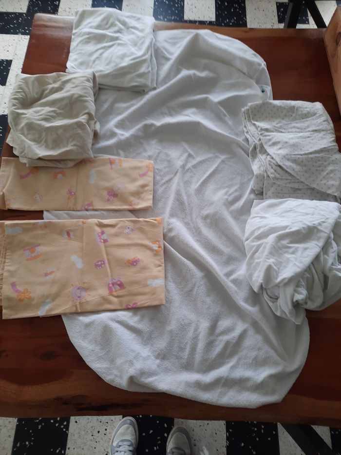 Lot de drap lit bébé