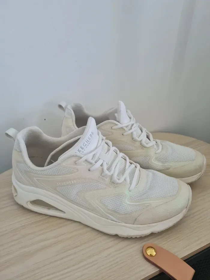 Skechers Tresair Uno Glitairy blanc - photo numéro 3