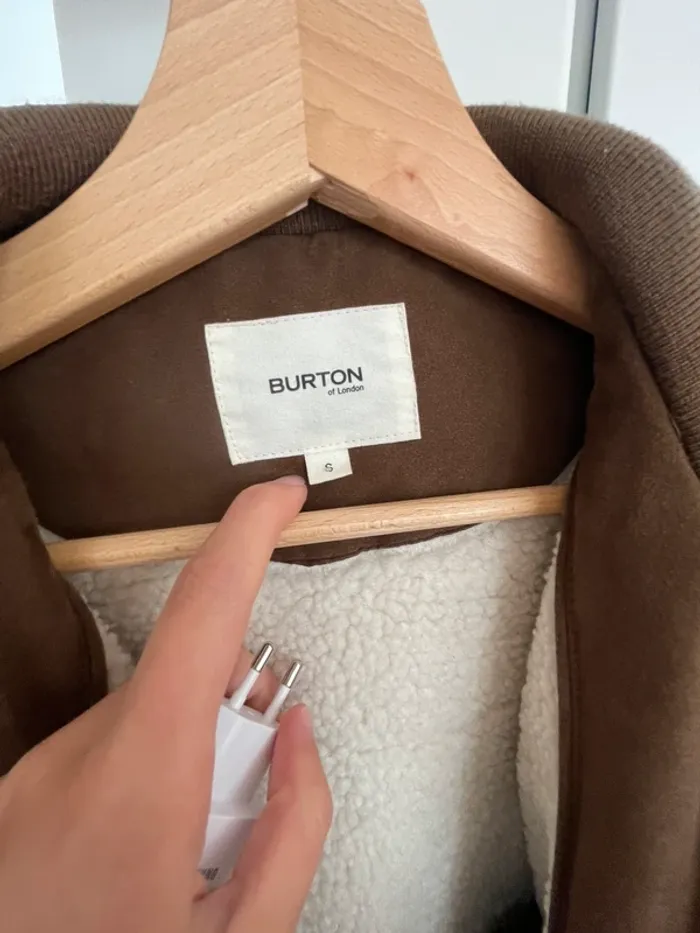 Veste homme en daim marron Burton - photo numéro 4