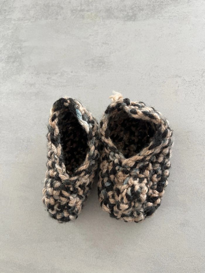 Chausson crochet garçon - photo numéro 3