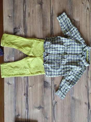 Ensemble chemise manches longues et Jean