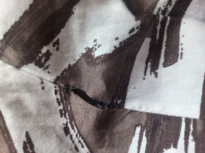 Robe marron motif blanc - photo numéro 13