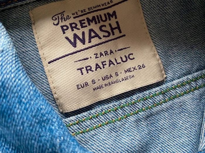 veste en jeans Zara 🌻 - photo numéro 3