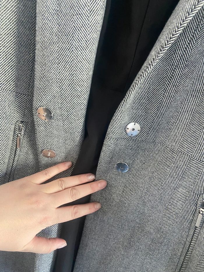 Veste Blazer long taille 44 - photo numéro 2