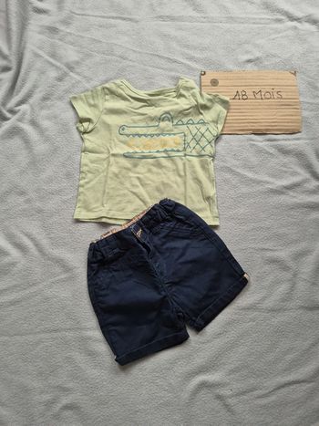 Ensemble garcon 18 mois kiabi