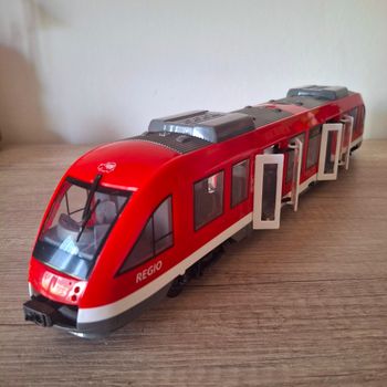 🚄 CITY TRAIN Rouge DICKIE TOYS